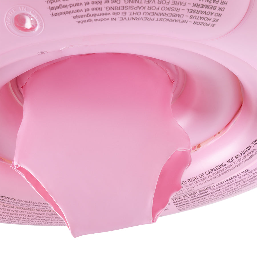 Baby Float - Pink - Cozy Hearts - 0/12 Months