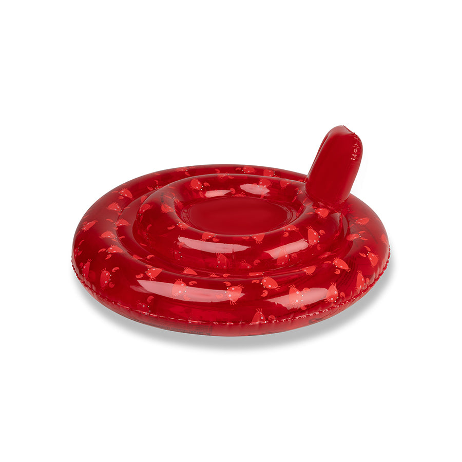 Baby Float - Red - Crabby - 0/12 Months