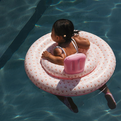 Baby Float - Pink - Cozy Hearts - 0/12 Months