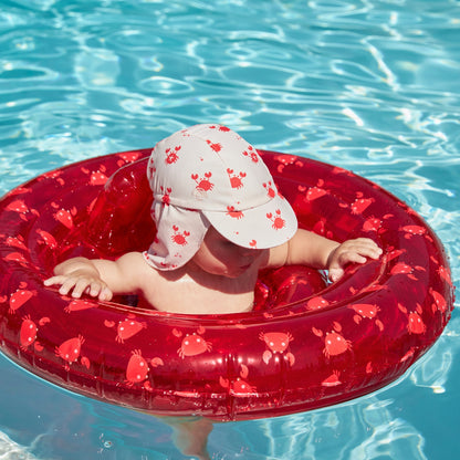 Baby Float - Red - Crabby - 0/12 Months