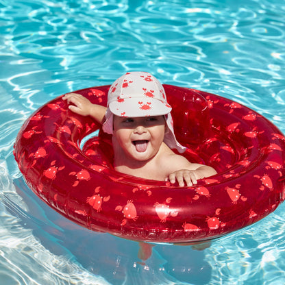 Baby Float - Red - Crabby - 0/12 Months