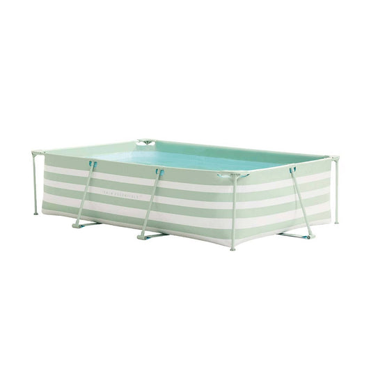 Frame Pool - Green/White - Essence - 118.1 × 78.7 × 29.5"