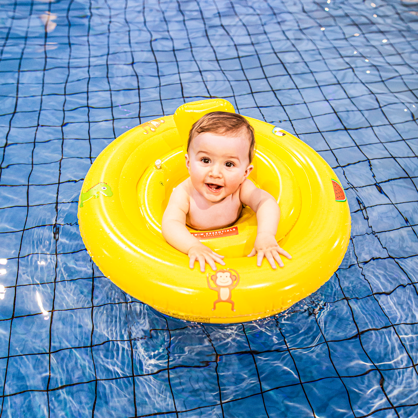 Baby Float - Yellow - Golden Safari - 0/12 Months
