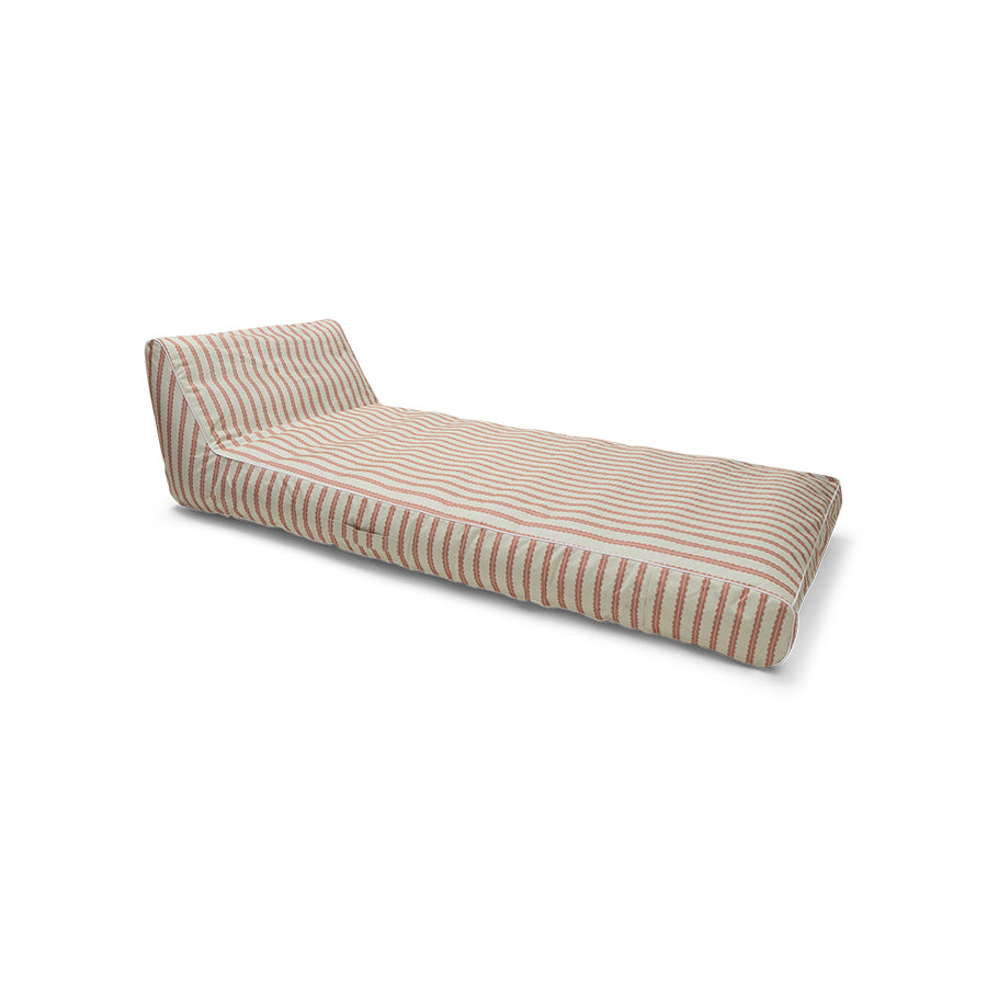 Premium Pool Float - Red/Beige - Saint Tropez – Sunwave Brands US