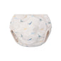 Swim diaper with dinosaur pattern on a white background