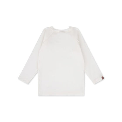 White long-sleeve shirt on a white background