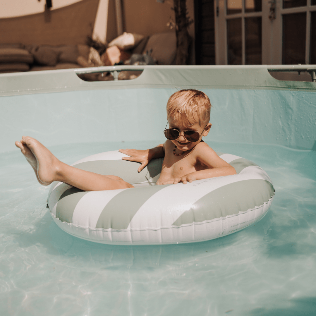 Swim Ring - Green/White - Essence - Ø 35.4 in