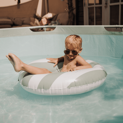 Swim Ring - Green/White - Essence - Ø 35.4 in
