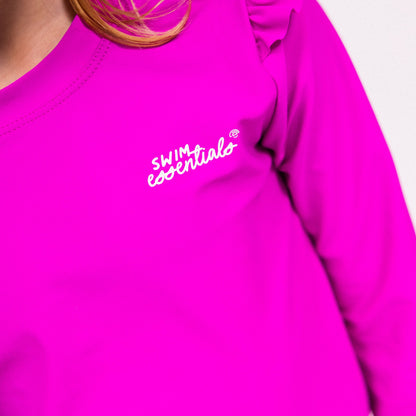 UV Swim Shirt Long Sleeves - Purple - Wild Fucsia